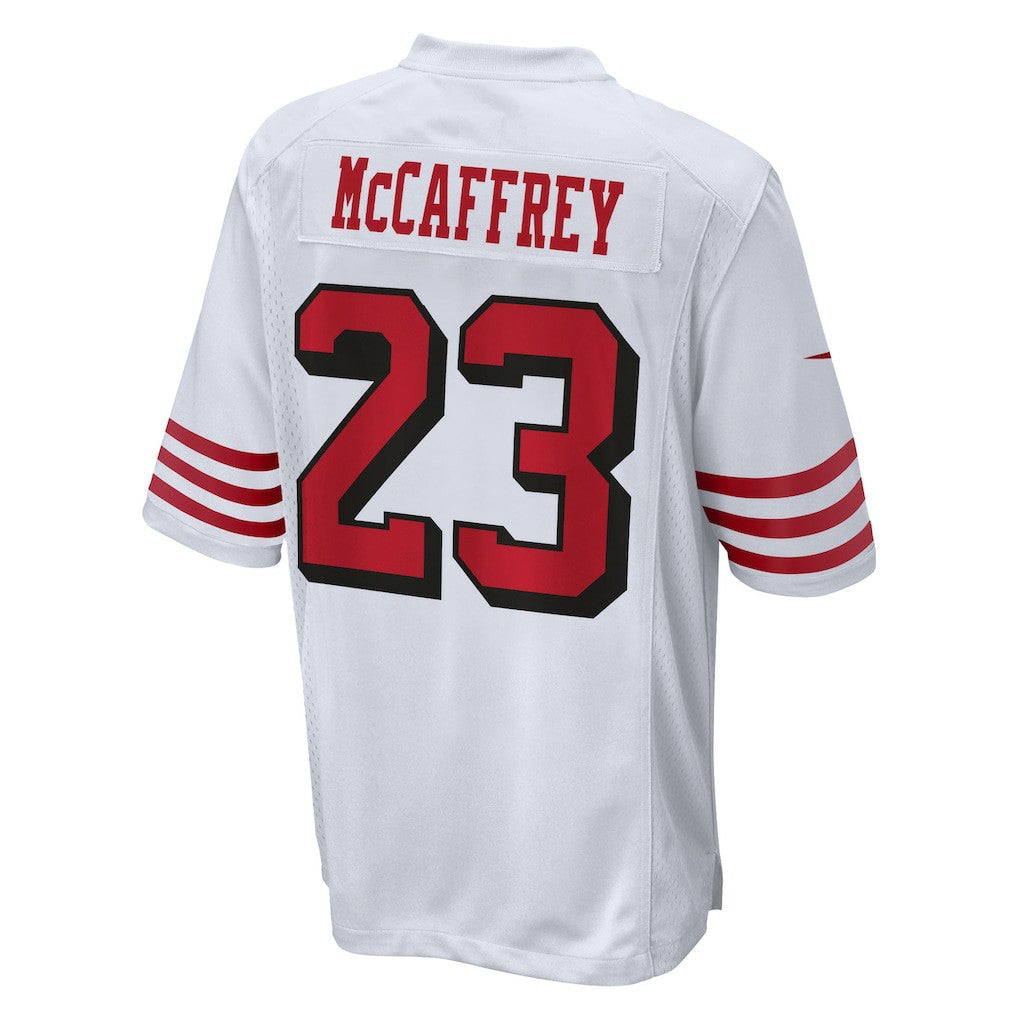 Christian McCaffrey San Francisco 49ers Game Jersey - White | NFL Jerseys