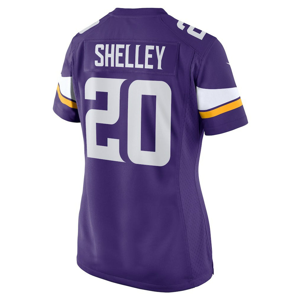 Duke Shelley Minnesota Vikings Women's Home Game Player Jersey Purple - Nike