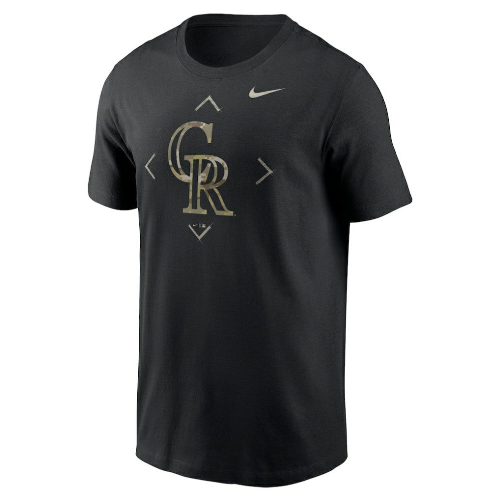 Colorado Rockies Nike Camo Logo T-Shirt Sale