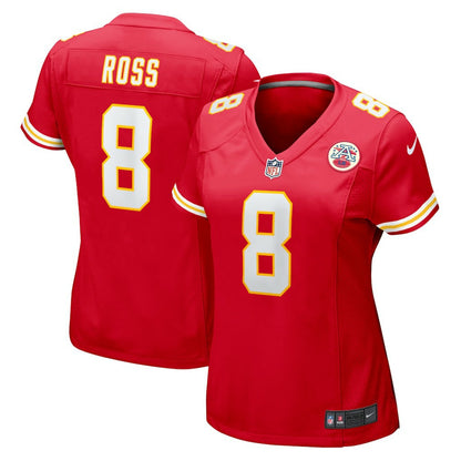 Justyn Ross Kansas City Chiefs Women's Home Game Player Jersey - Red | NFL Jerseys