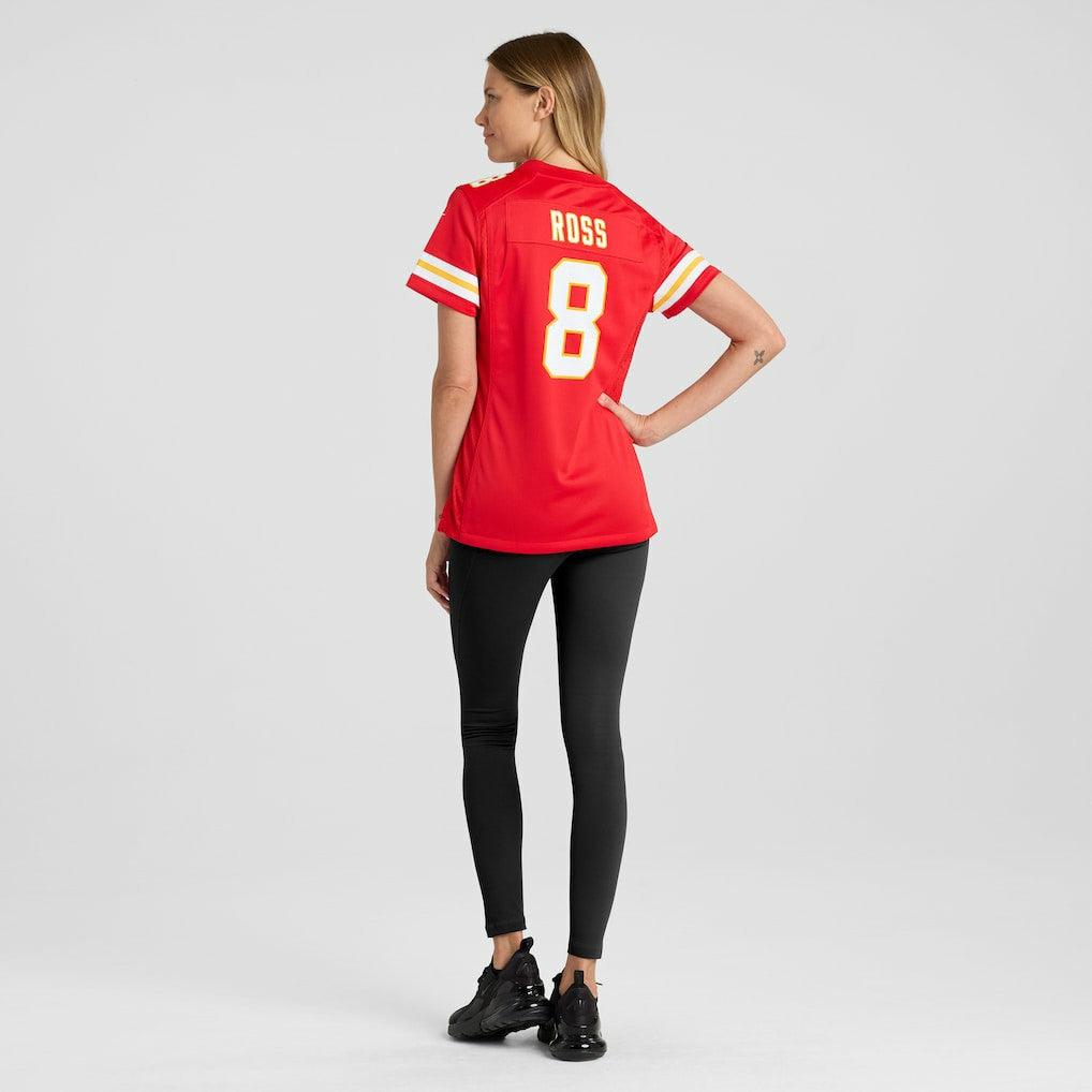 Justyn Ross Kansas City Chiefs Women's Home Game Player Jersey - Red | NFL Jerseys