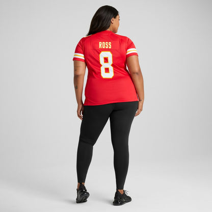 Justyn Ross Kansas City Chiefs Women's Home Game Player Jersey - Red | NFL Jerseys