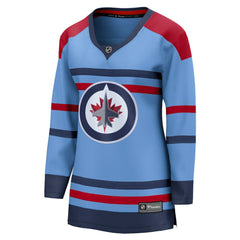 Winnipeg Jets - Fanatics Women's Alternate Anniversary Breakaway Jersey Light Blue