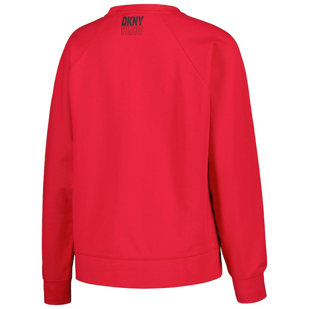 NBA - Chicago Bulls DKNY Sport Women's Regina Raglan Pullover Sweatshirt - Red