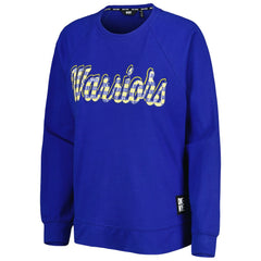 NBA - Golden State Warriors DKNY Sport Women's Regina Raglan Pullover Sweatshirt - Royal