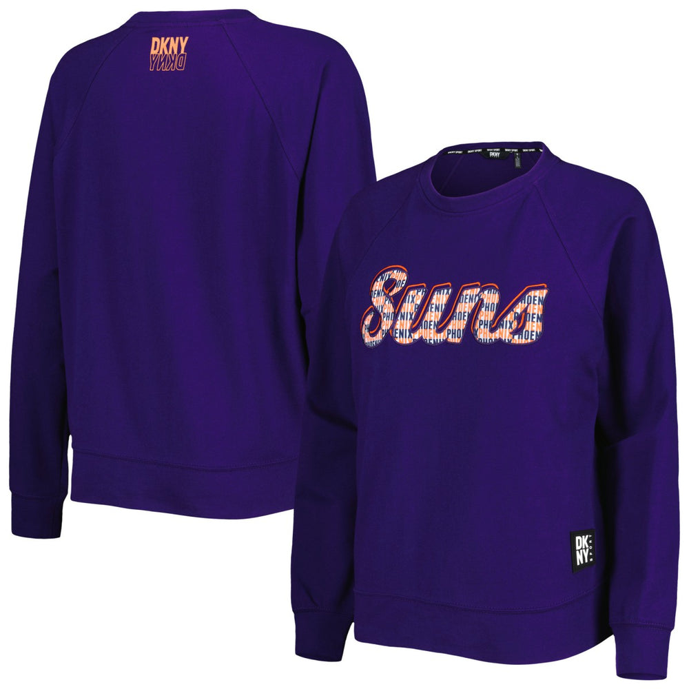 NBA - Phoenix Suns DKNY Sport Women's Regina Raglan Pullover Sweatshirt - Purple