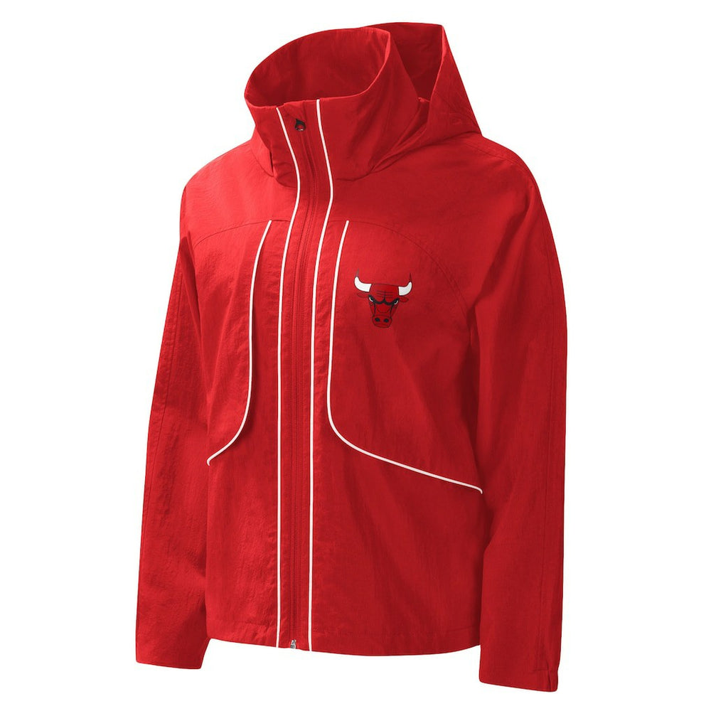 NBA - Chicago Bulls G-III 4Her by Carl Banks Women's Last Shot Full-Zip Hoodie - Red