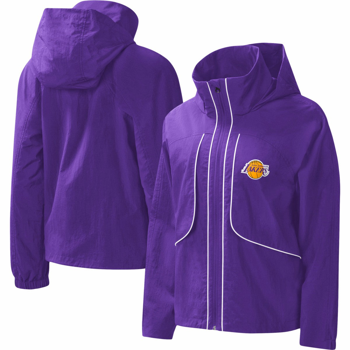 NBA - Los Angeles Lakers G-III 4Her by Carl Banks Women's Last Shot Full-Zip Hoodie - Purple