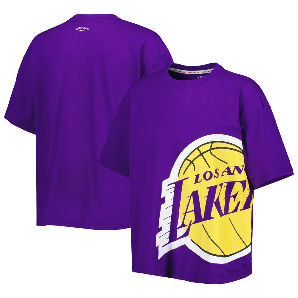 NBA - Los Angeles Lakers Tommy Jeans Women's Bianca T-Shirt - Purple