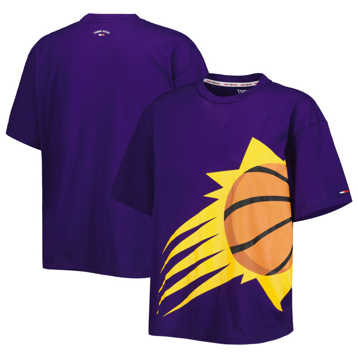 NBA - Phoenix Suns Tommy Jeans Women's Bianca T-Shirt - Purple