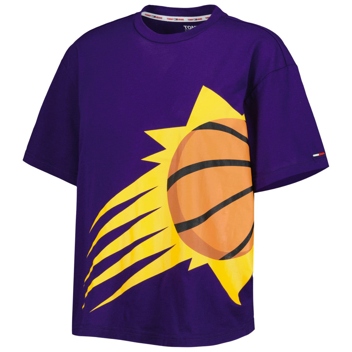 NBA - Phoenix Suns Tommy Jeans Women's Bianca T-Shirt - Purple