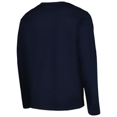 Barcelona Heavy Long Sleeve T-Shirts - Navy