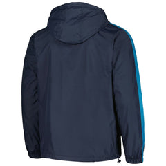 Manchester City Anorak Hoodie Half-Zip Jacket - Navy