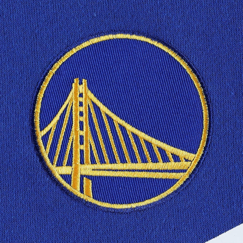 NBA - Golden State Warriors Tommy Jeans Bernard Half-Zip Hoodie - Royal