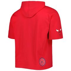 NBA - Chicago Bulls Tommy Jeans Matthew 2-In-1 T-Shirt & Hoodie Combo Set - Red/White