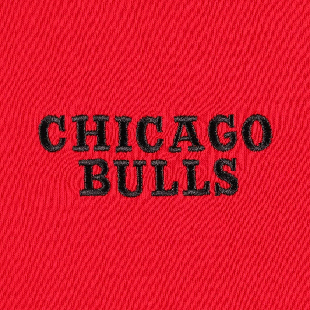 NBA - Chicago Bulls Tommy Jeans Matthew 2-In-1 T-Shirt & Hoodie Combo Set - Red/White
