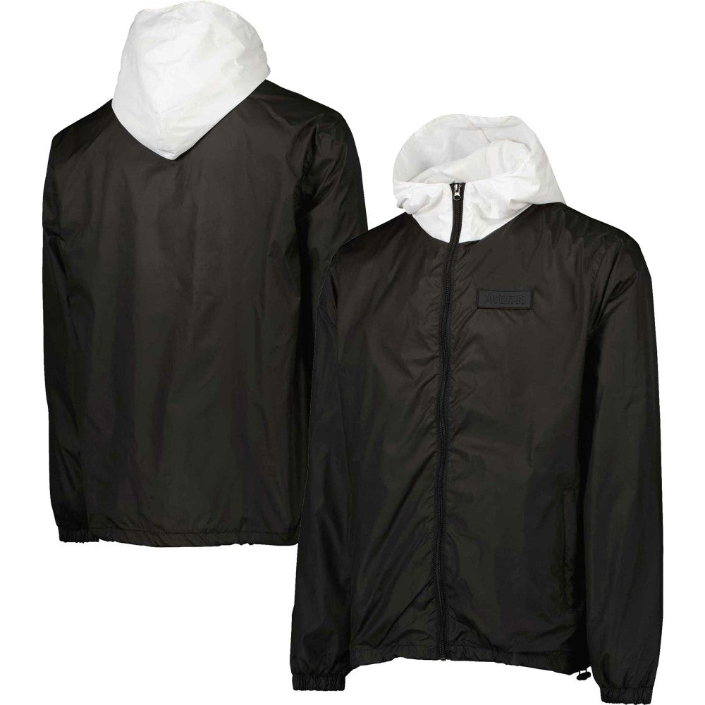 Juventus Full-Zip Windbreaker - Black