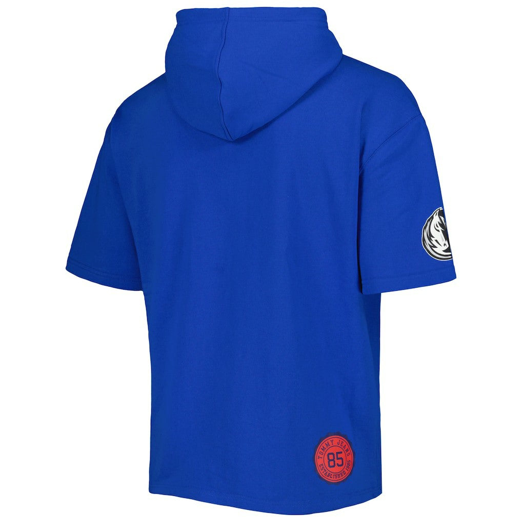 NBA - Dallas Mavericks Tommy Jeans Matthew 2-In-1 T-Shirt & Hoodie Combo Set - Blue/White