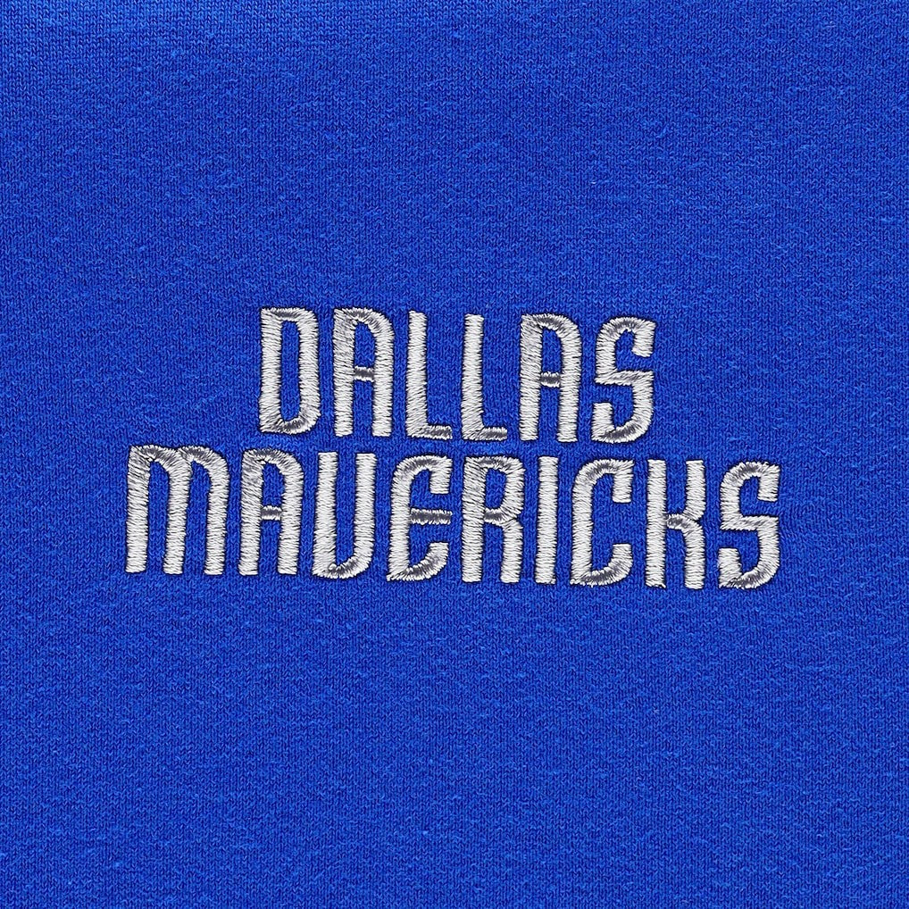 NBA - Dallas Mavericks Tommy Jeans Matthew 2-In-1 T-Shirt & Hoodie Combo Set - Blue/White