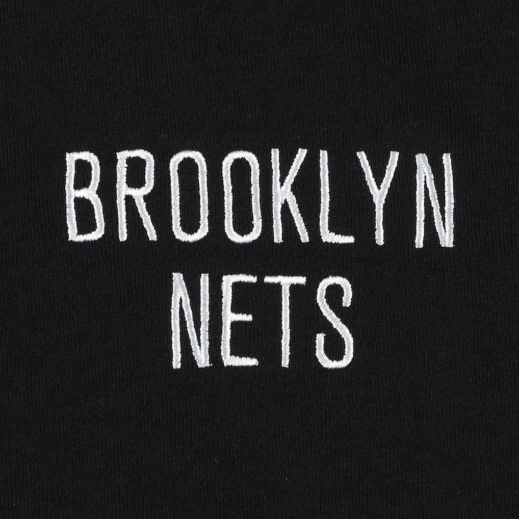 NBA - Brooklyn Nets Tommy Jeans Matthew 2-In-1 T-Shirt & Hoodie Combo Set - Black/White