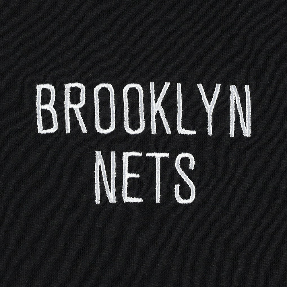 NBA - Brooklyn Nets Tommy Jeans Matthew 2-In-1 T-Shirt & Hoodie Combo Set - Black/White