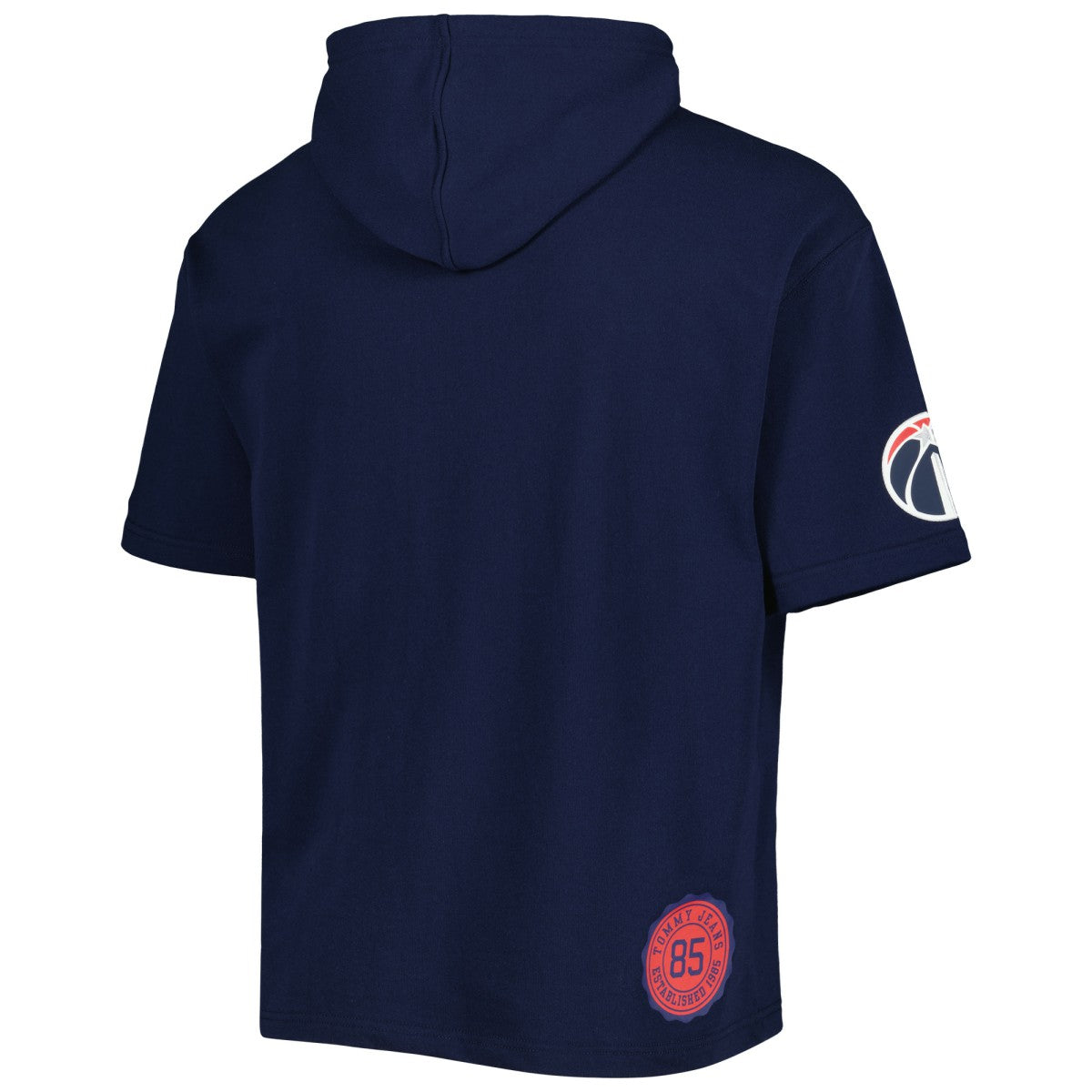 NBA - Washington Wizards Tommy Jeans Matthew 2-In-1 T-Shirt & Hoodie Combo Set - Navy/White