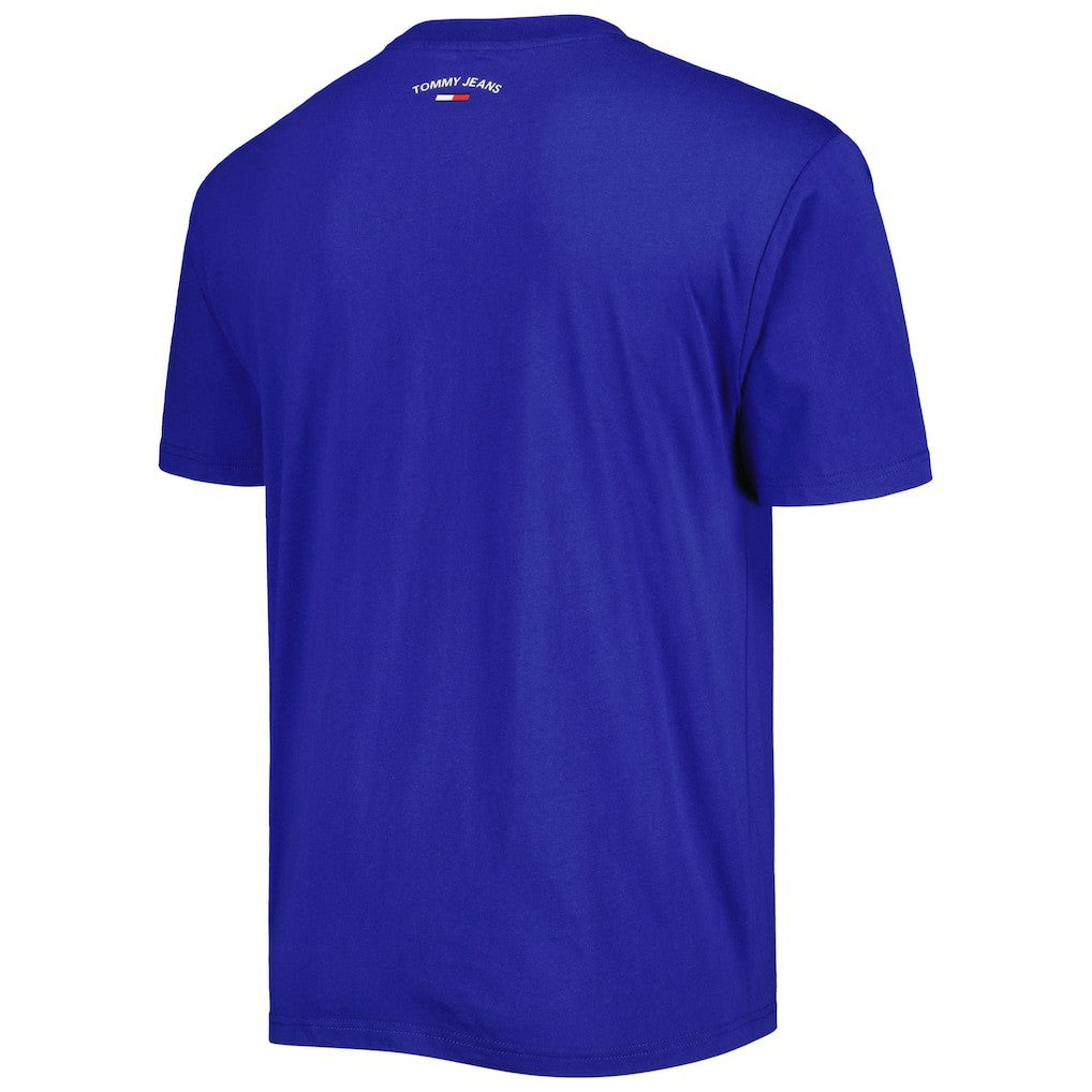 NBA - Golden State Warriors Tommy Jeans Mel Varsity T-Shirt - Royal