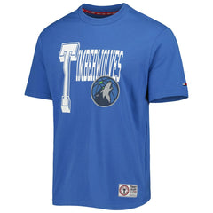 NBA - Minnesota Timberwolves Tommy Jeans Mel Varsity T-Shirt - Blue