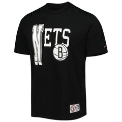 NBA - Brooklyn Nets Tommy Jeans Mel Varsity T-Shirt - Black