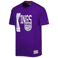 NBA - Sacramento Kings Tommy Jeans Mel Varsity T-Shirt - Purple