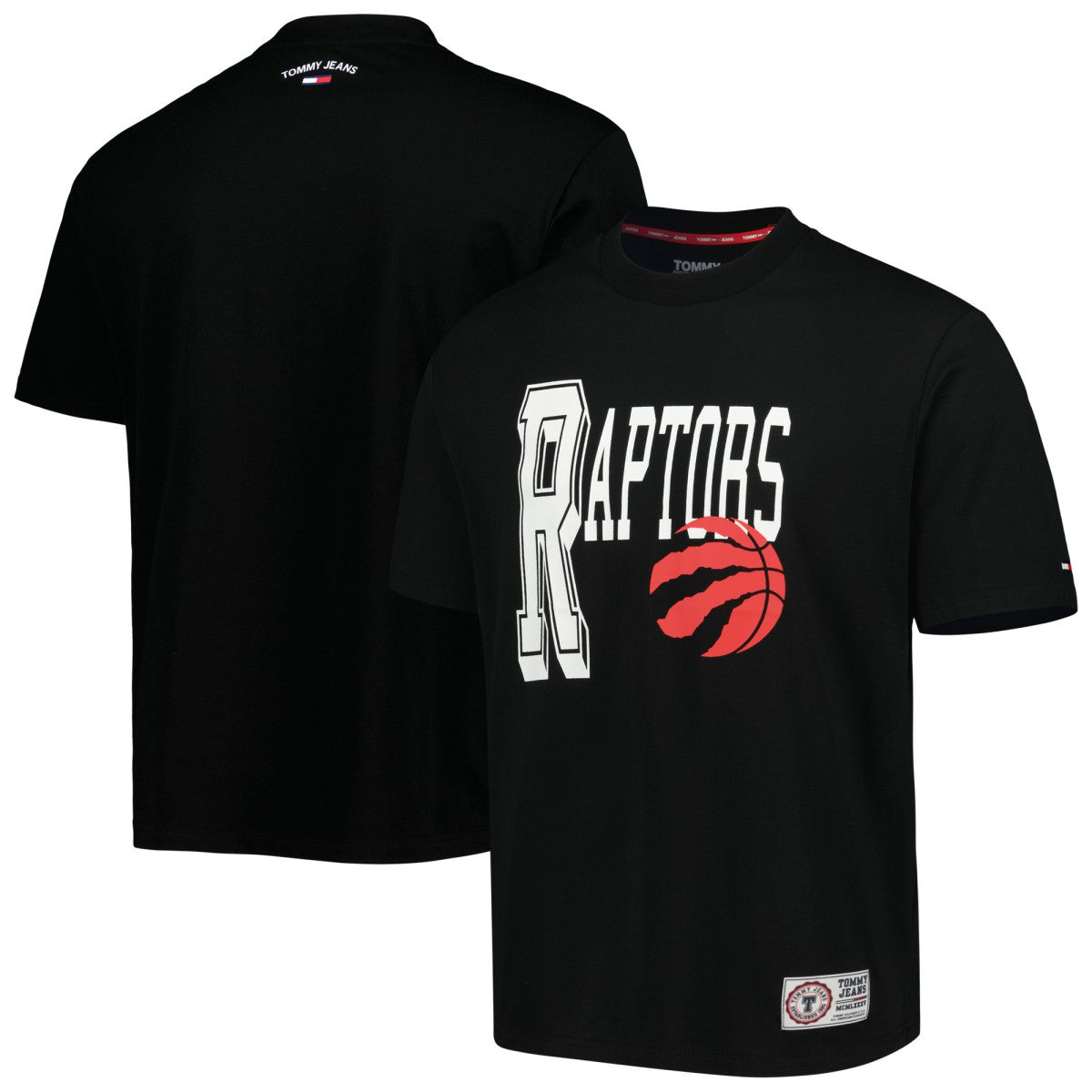NBA - Toronto Raptors Tommy Jeans Mel Varsity T-Shirt - Black