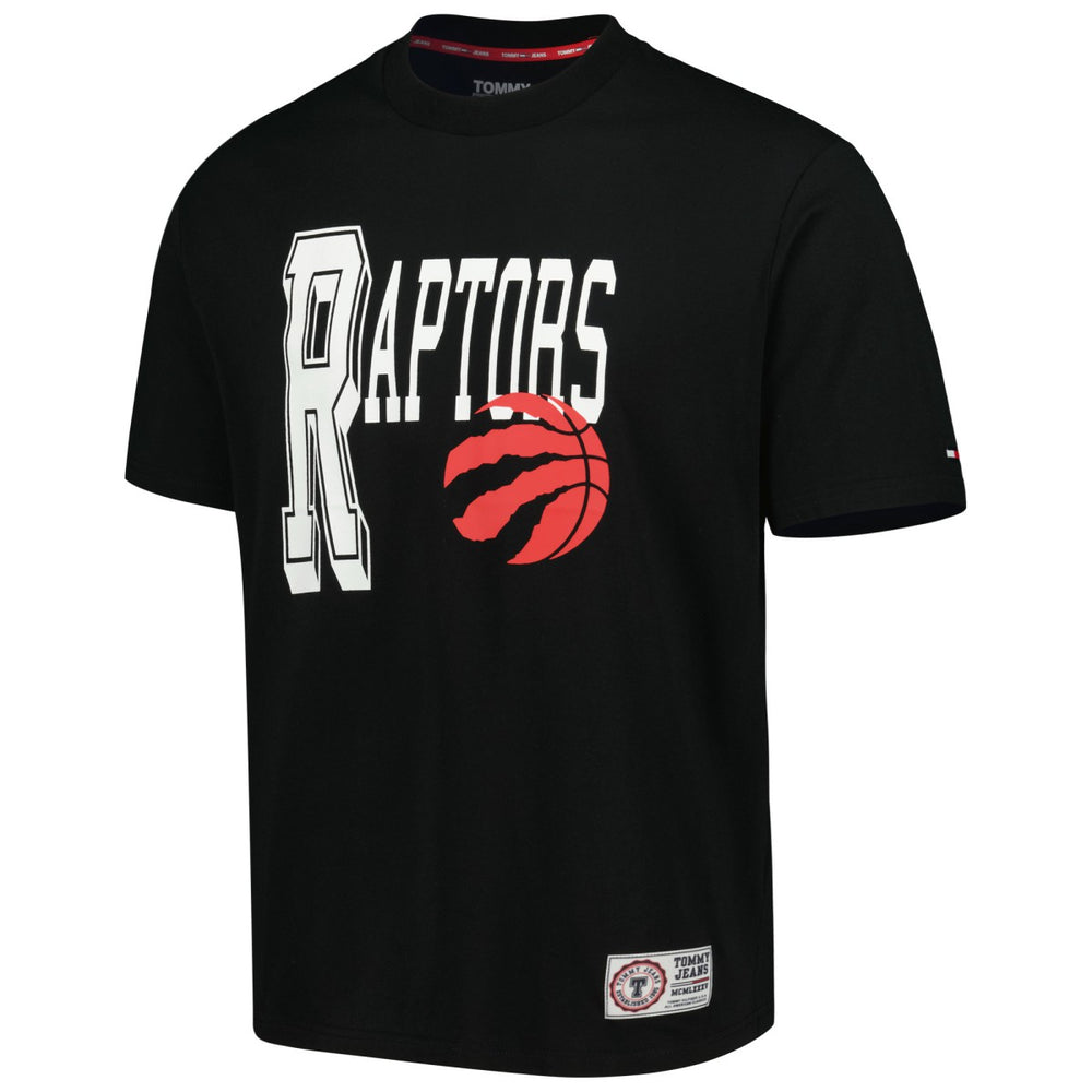 NBA - Toronto Raptors Tommy Jeans Mel Varsity T-Shirt - Black