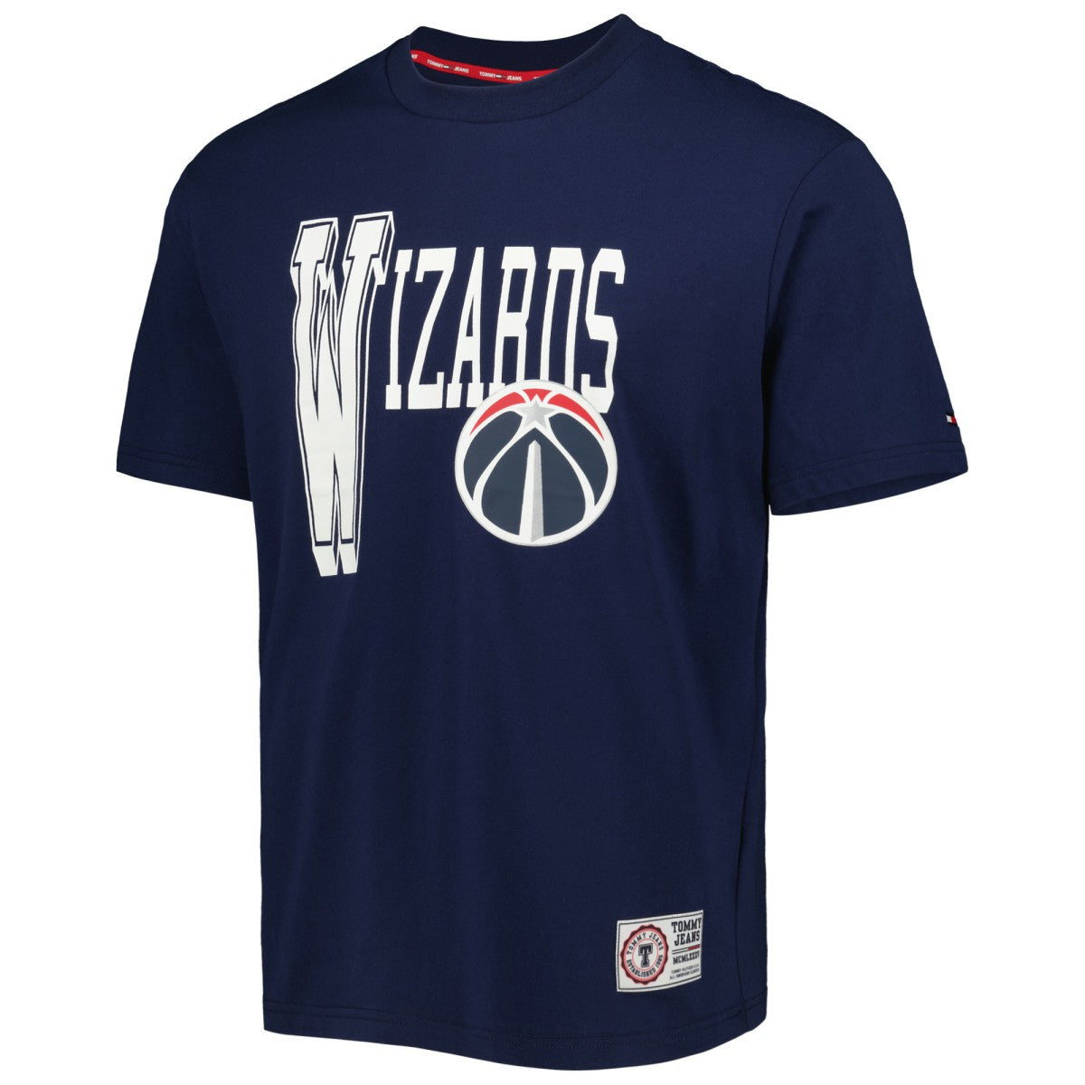 NBA - Washington Wizards Tommy Jeans Mel Varsity T-Shirt - Navy