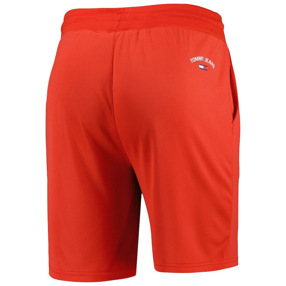 NBA - Chicago Bulls Tommy Jeans Mike Mesh Basketball Shorts - Red