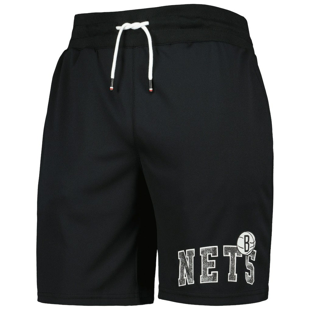 NBA - Brooklyn Nets Tommy Jeans Mike Mesh Basketball Shorts - Black