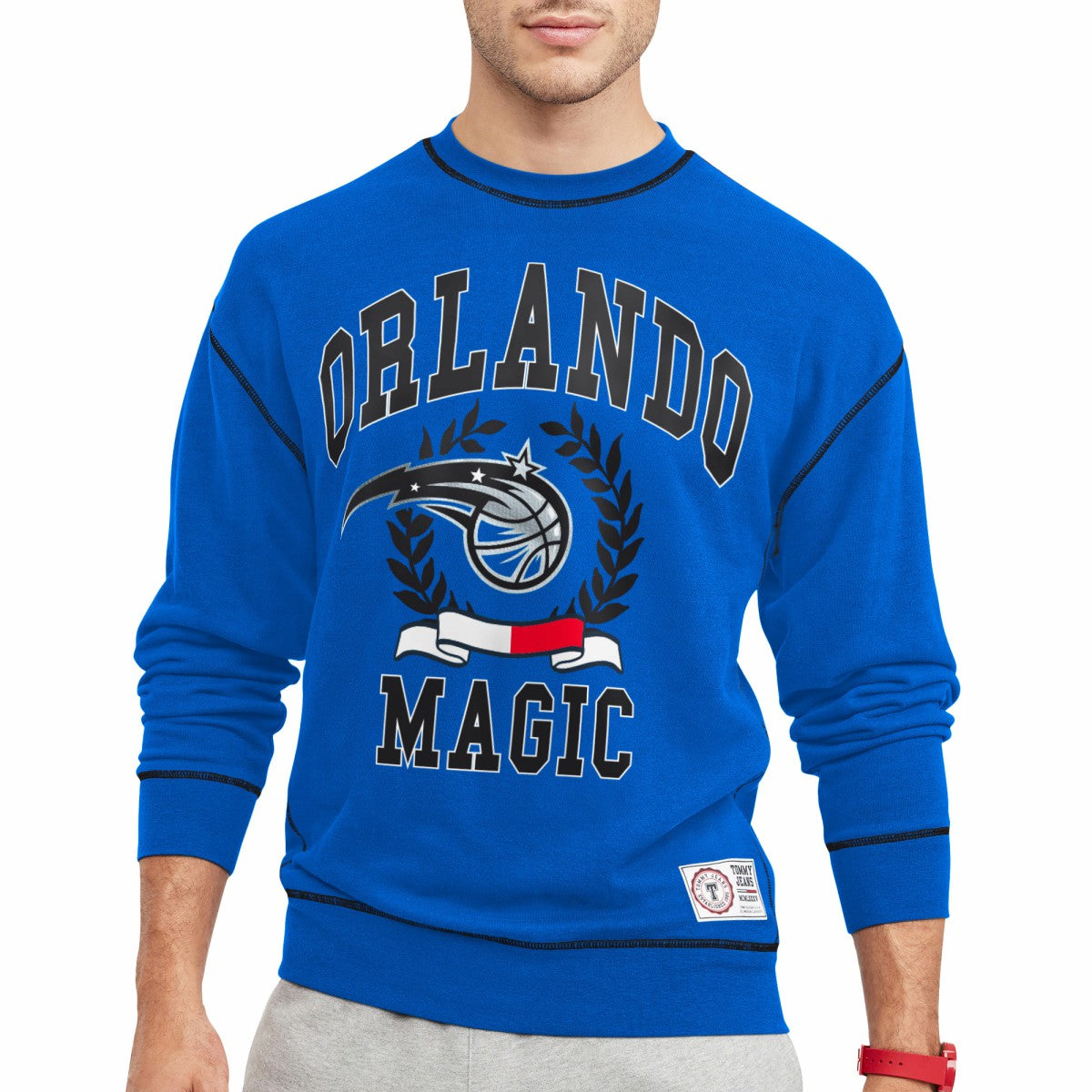 NBA - Orlando Magic Tommy Jeans Peter French Terry Pullover Sweatshirt - Blue