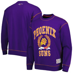 NBA - Phoenix Suns Tommy Jeans Peter French Terry Pullover Crew Sweatshirt - Purple