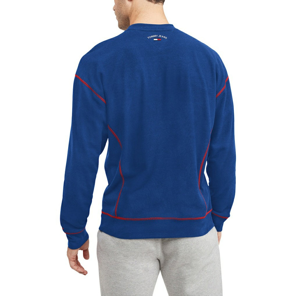 NBA - Philadelphia 76ers Tommy Jeans Peter French Terry Pullover Sweatshirt - Royal
