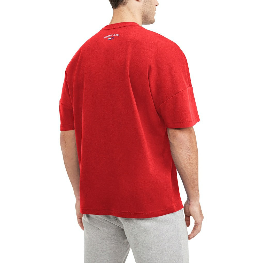 NBA - Atlanta Hawks Tommy Jeans Tim Backboard T-Shirt - Red