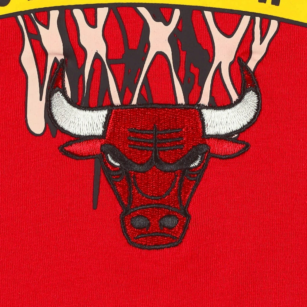 NBA - Chicago Bulls Tommy Jeans Tim Backboard T-Shirt - Red