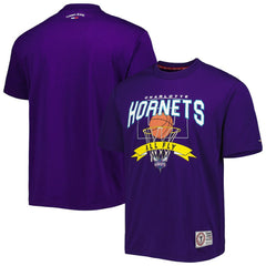 NBA - Charlotte Hornets Tommy Jeans Tim Backboard T-Shirt - Purple