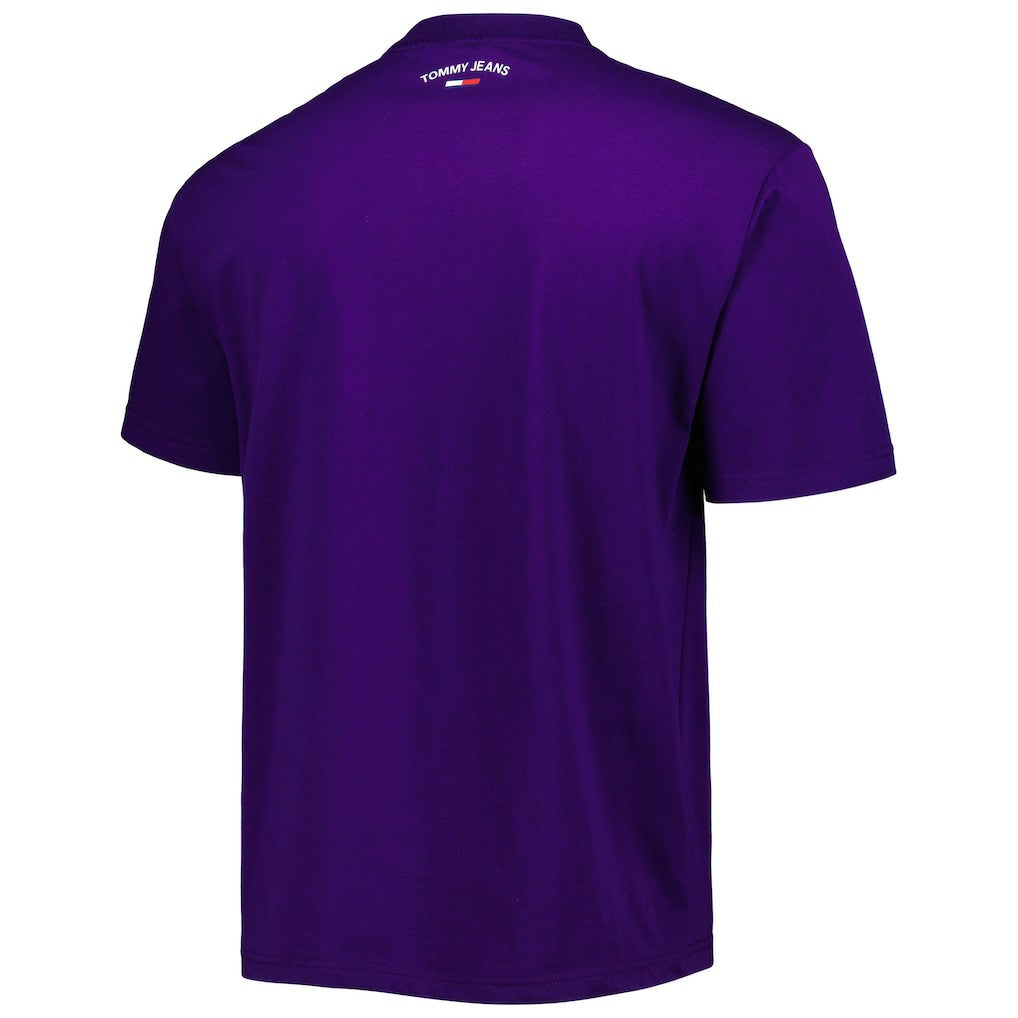 NBA - Charlotte Hornets Tommy Jeans Tim Backboard T-Shirt - Purple
