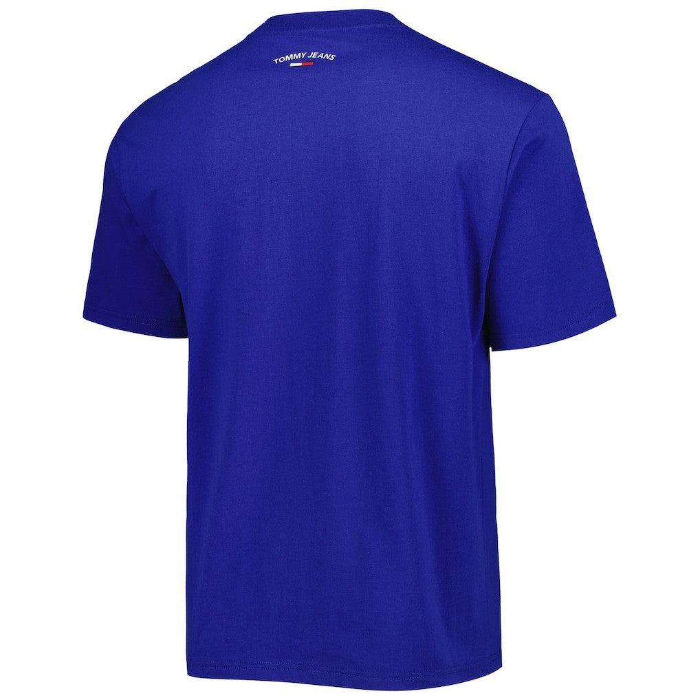 NBA - Detroit Pistons Tommy Jeans Tim Backboard T-Shirt - Blue