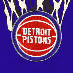NBA - Detroit Pistons Tommy Jeans Tim Backboard T-Shirt - Blue