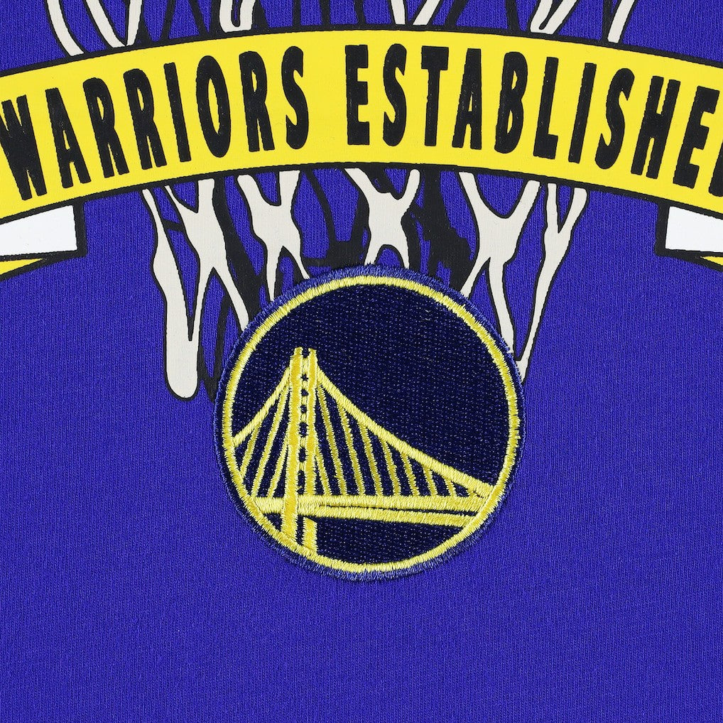 NBA - Golden State Warriors Tommy Jeans Tim Backboard T-Shirt - Royal