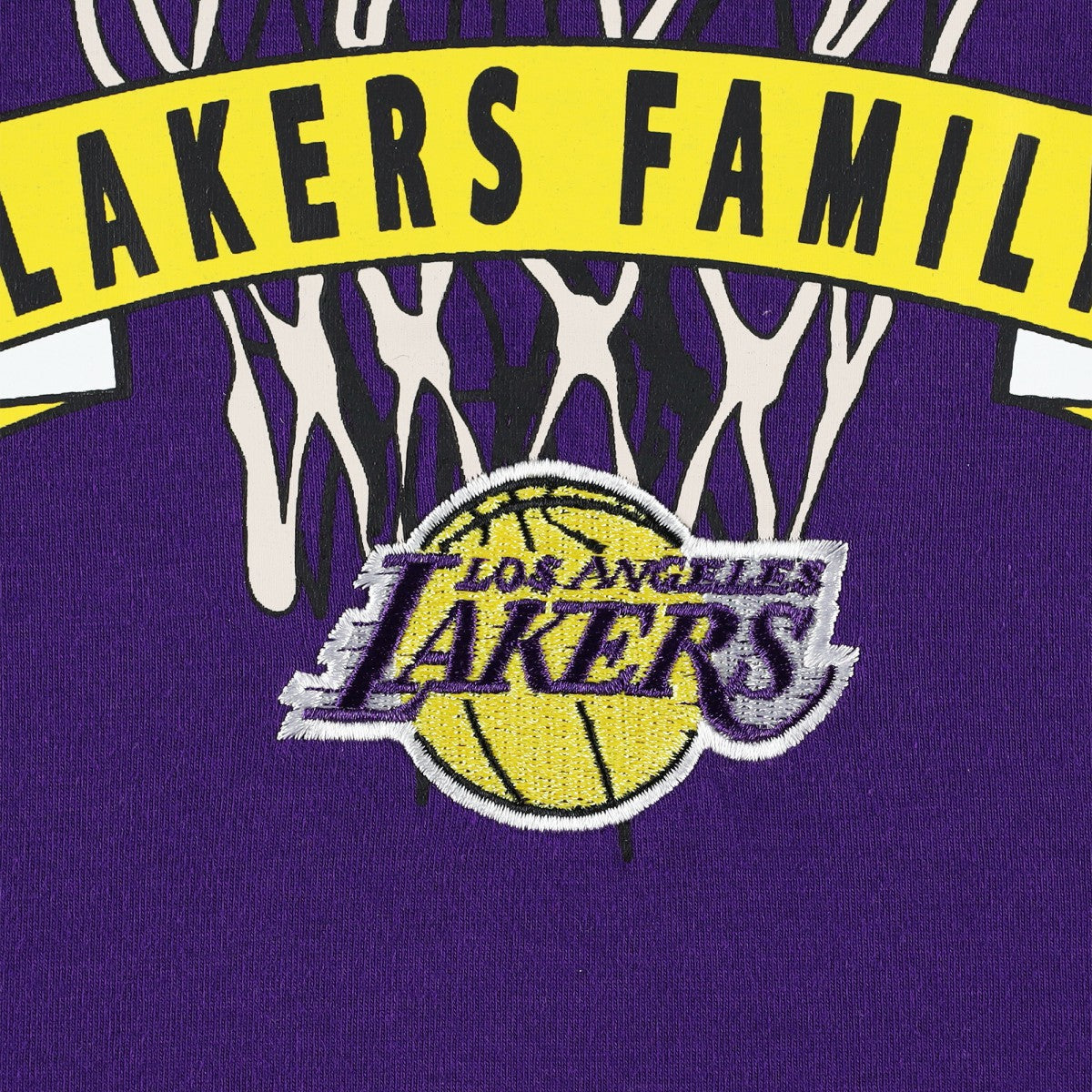 NBA - Los Angeles Lakers Tommy Jeans Tim Backboard T-Shirt - Purple