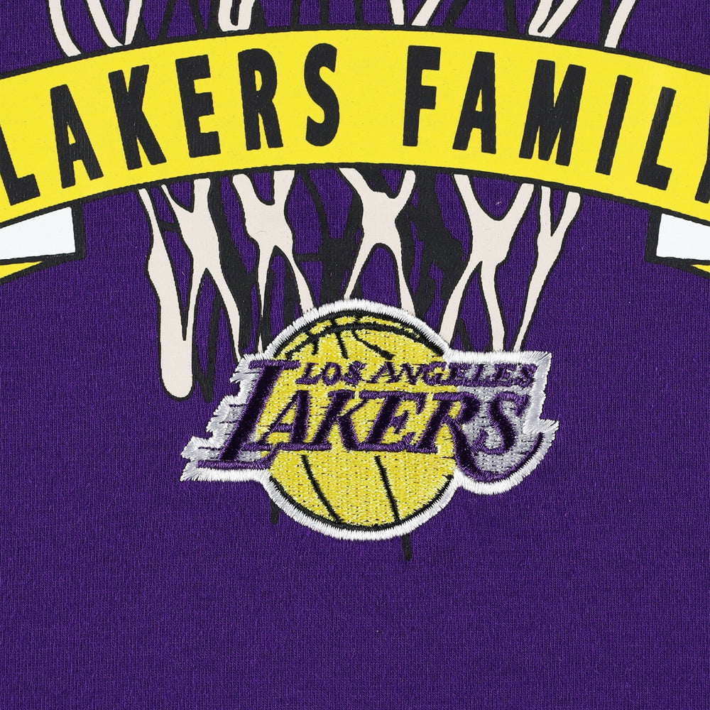 NBA - Los Angeles Lakers Tommy Jeans Tim Backboard T-Shirt - Purple