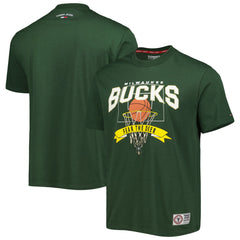 NBA - Milwaukee Bucks Tommy Jeans Tim Backboard T-Shirt - Hunter Green