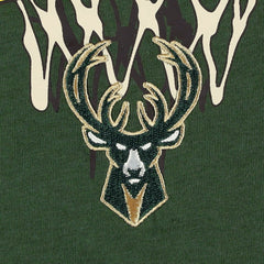 NBA - Milwaukee Bucks Tommy Jeans Tim Backboard T-Shirt - Hunter Green