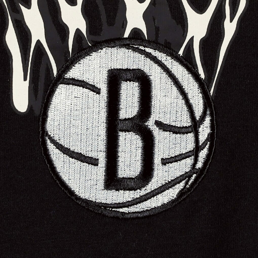 NBA - Brooklyn Nets Tommy Jeans Tim Backboard T-Shirt - Black